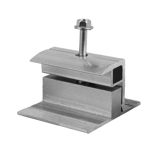 Flat Roof End Clamp (Short side) 34-42